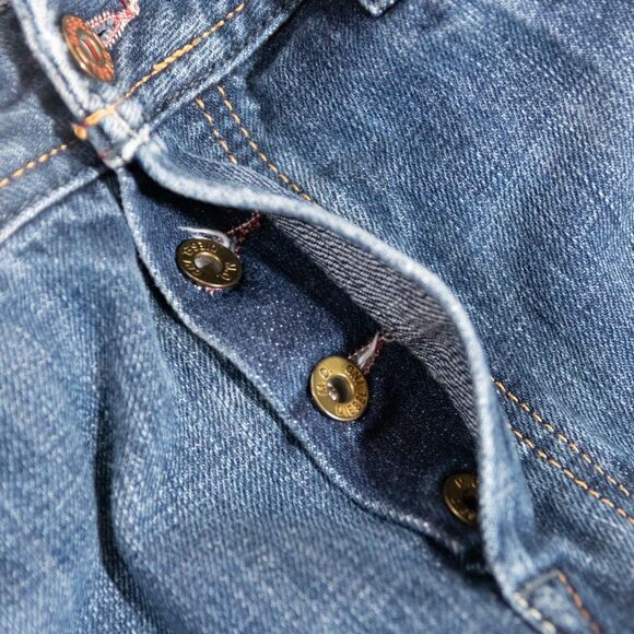 Diesel Zathan Bootcut Denim Embroidered Jeans Men's 33x31 Cowboy Western 00N70 - Picture 6 of 9